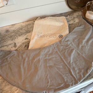 The Sustainable Baby Co. MoonWomb Pillow Cover Gray